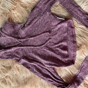 GymShark Slounge Cropped Hoodie